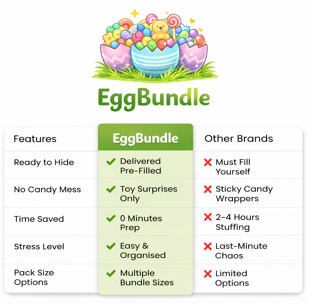 EggBundle™ - Prefilled Easter Eggs