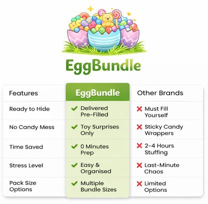 EggBundle™ - Prefilled Easter Eggs